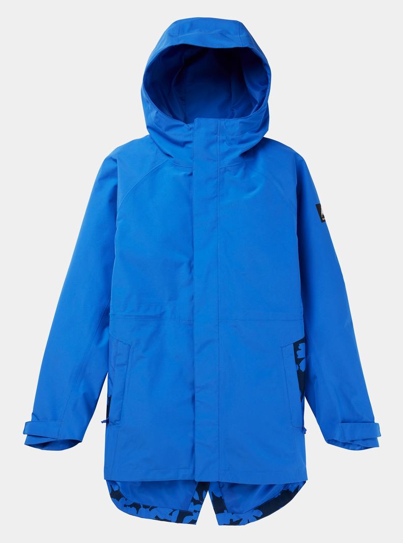 Veste Snowboard Burton Veridry 2L Rain Femme Bleu | 589120-CTL