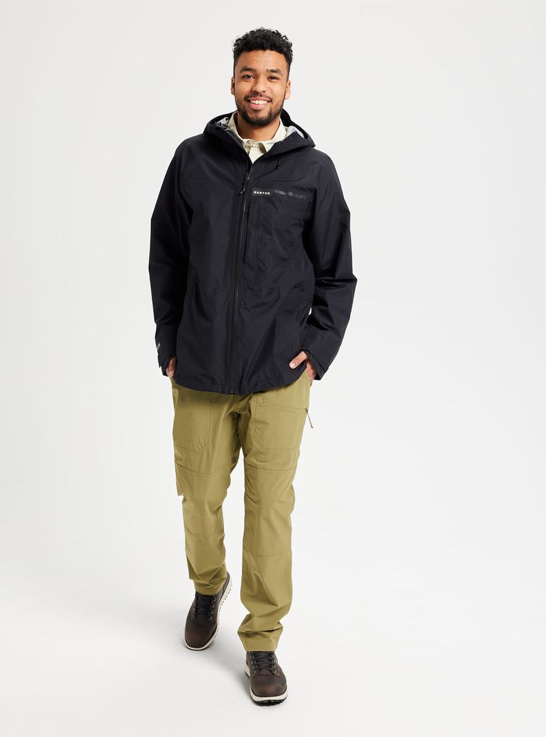 Veste Snowboard Burton Veridry GORE-TEX 2L Rain Homme Noir | 271649-KLZ