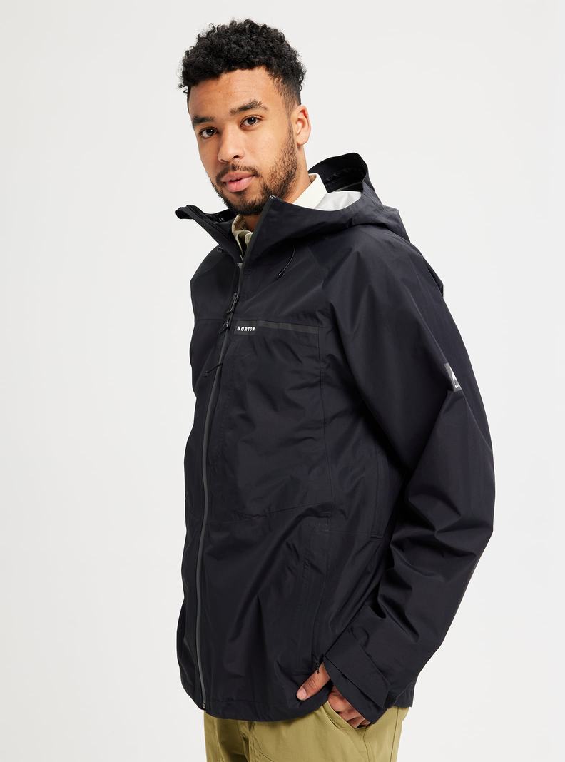 Veste Snowboard Burton Veridry GORE-TEX 2L Rain Homme Noir | 271649-KLZ