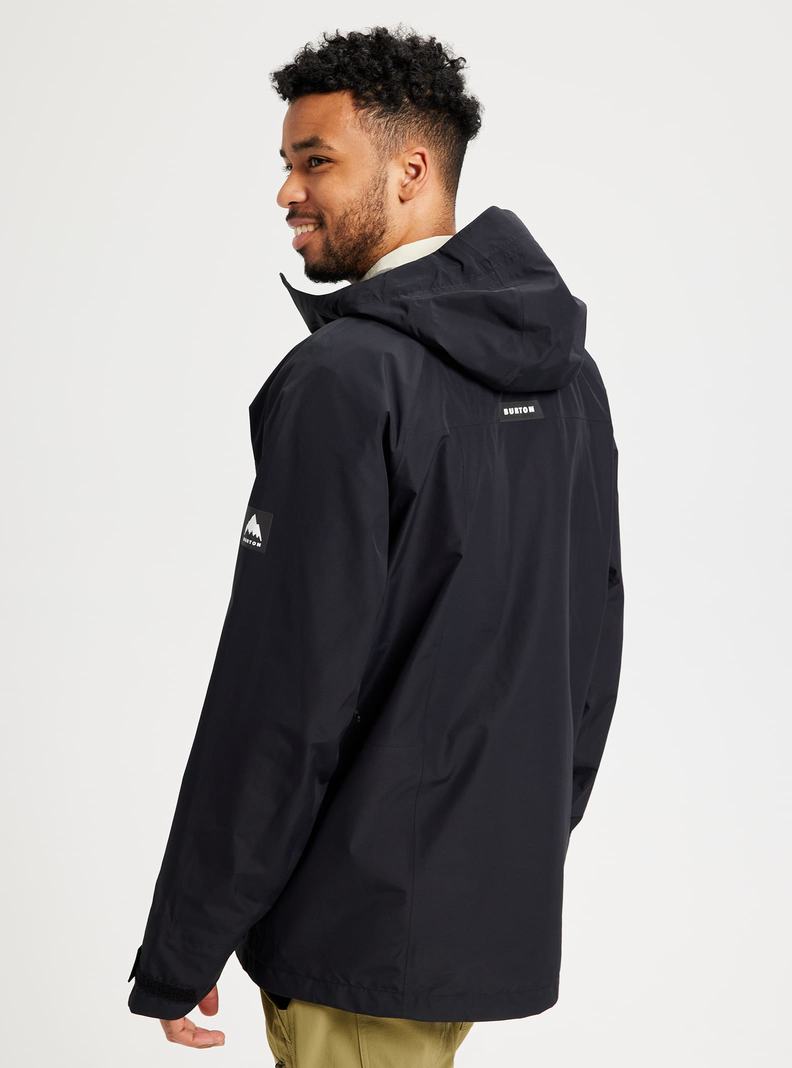 Veste Snowboard Burton Veridry GORE-TEX 2L Rain Homme Noir | 271649-KLZ