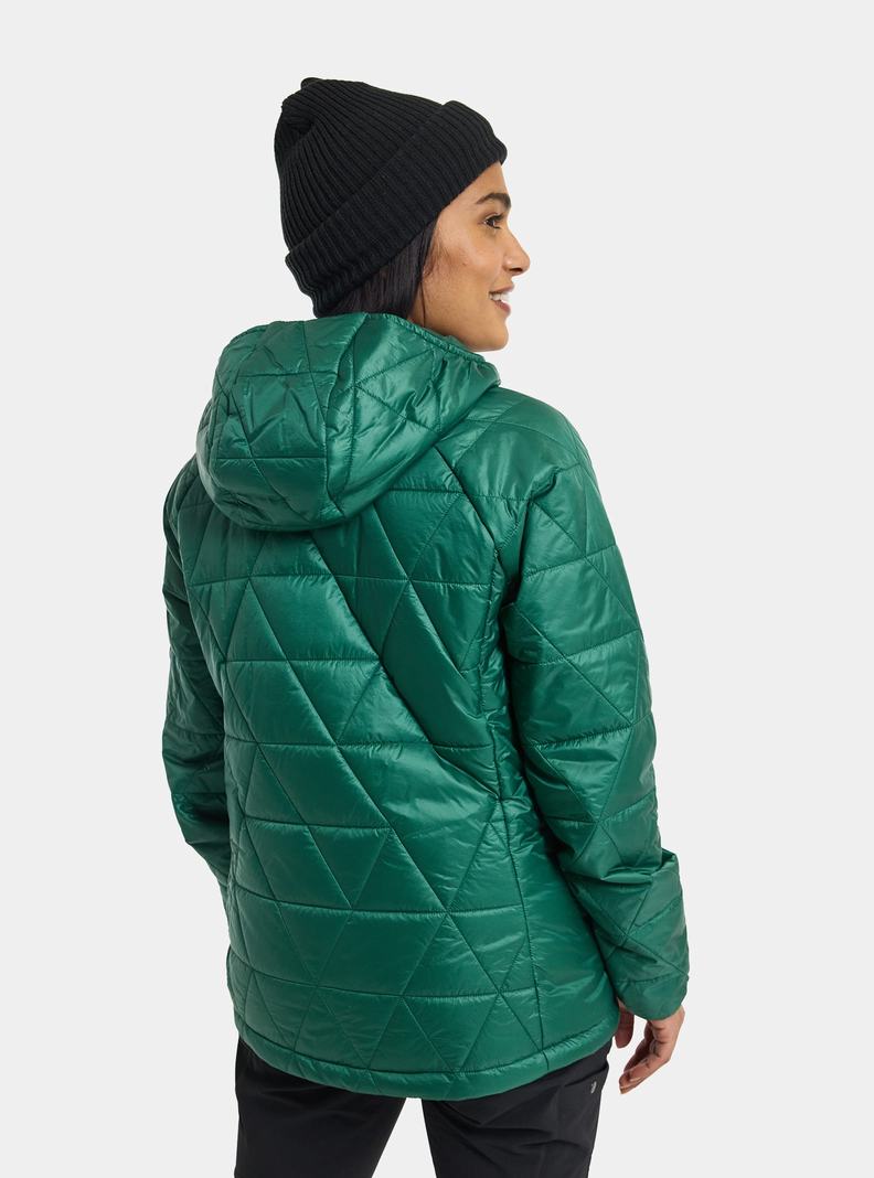 Veste Snowboard Burton Versatile Heat Encapuchonné Synthétique Insulated Femme Marron | 874095-XAD