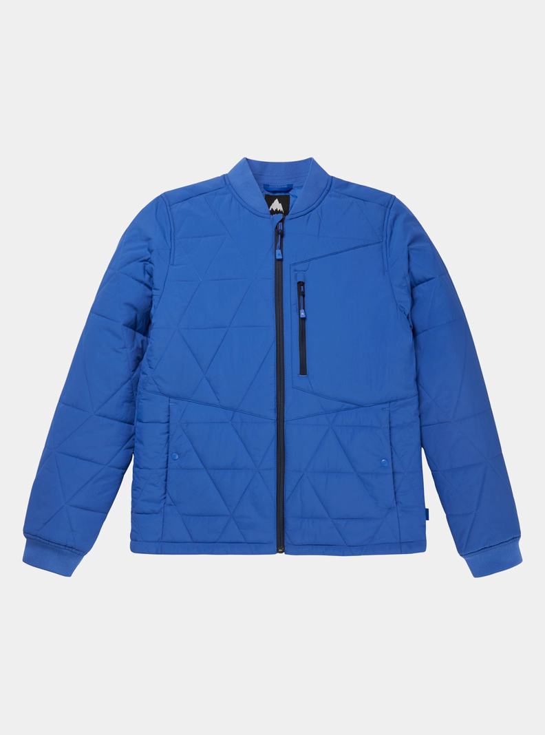 Veste Snowboard Burton Versatile Heat Femme Bleu | 187249-JGD