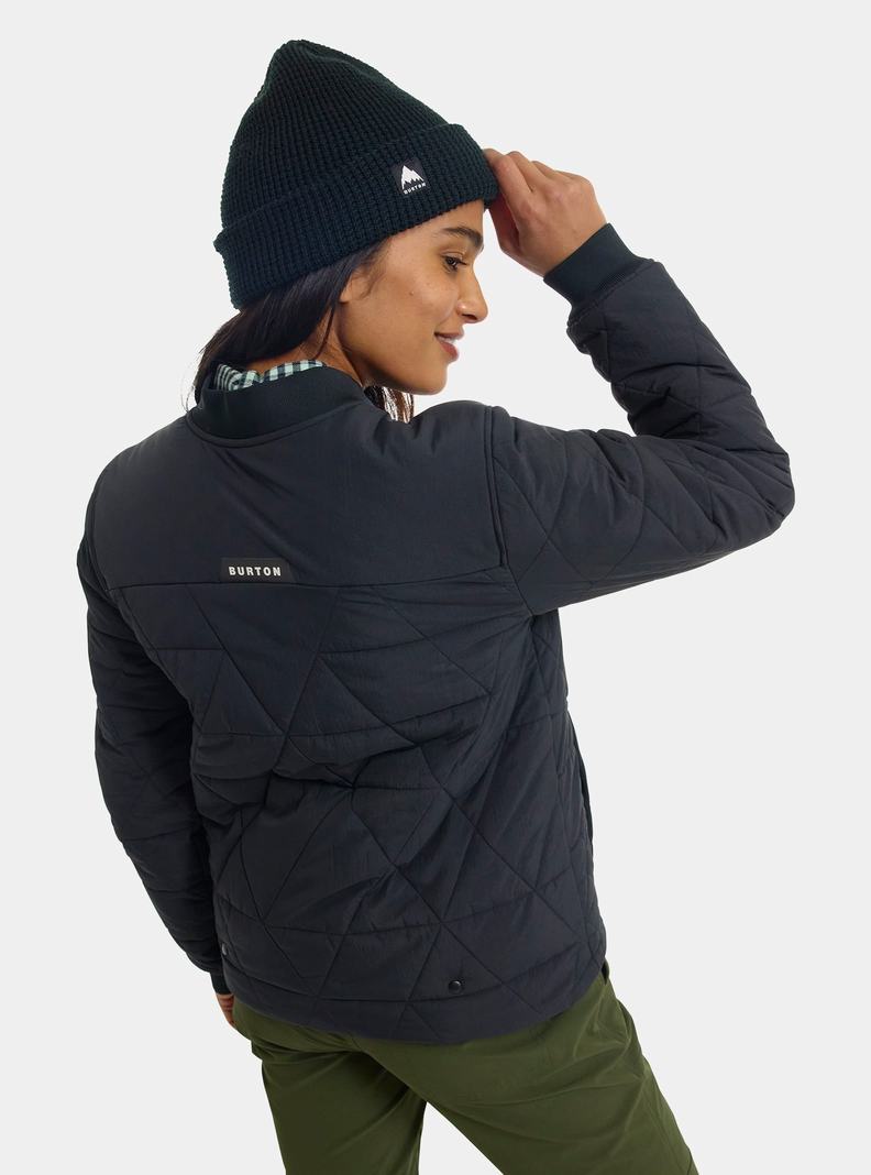 Veste Snowboard Burton Versatile Heat Femme Noir | 739841-KXL