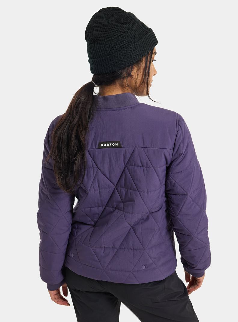 Veste Snowboard Burton Versatile Heat Femme Violette | 856219-QYG