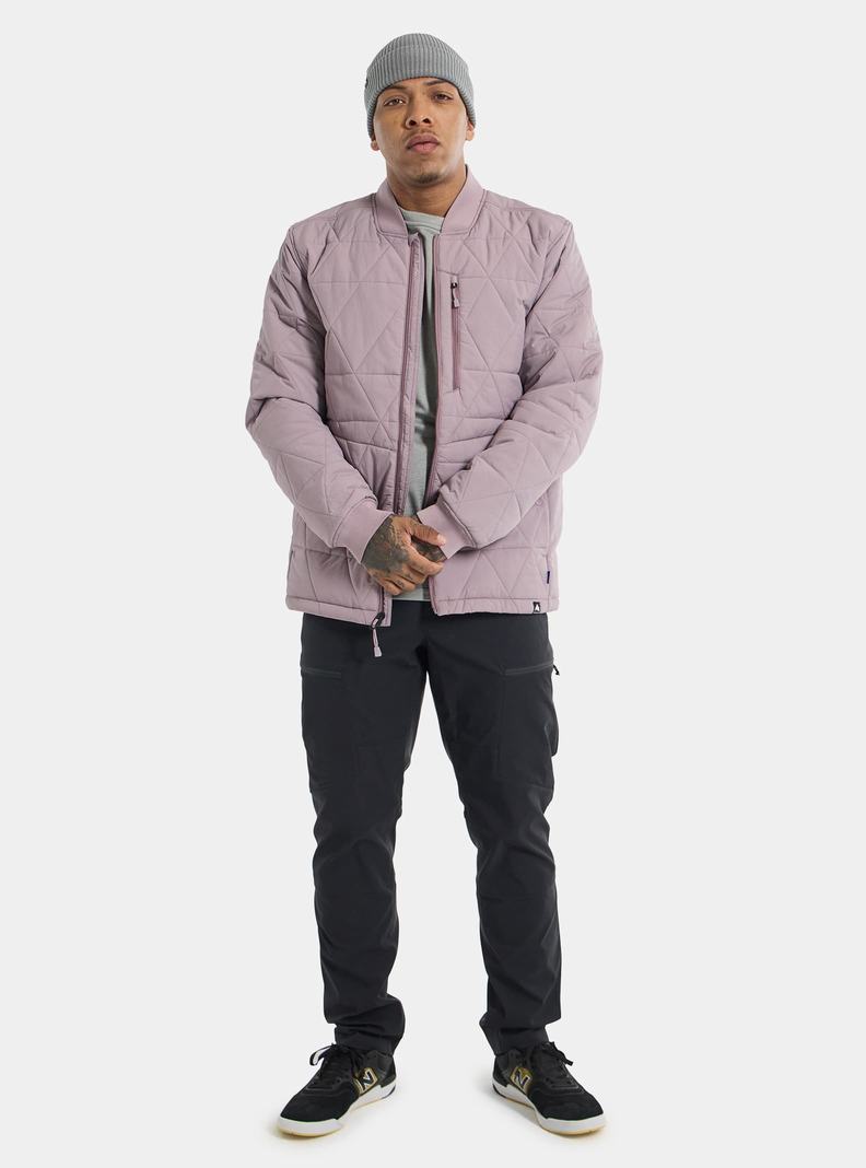 Veste Snowboard Burton Versatile Heat Insulated Homme Lavande | 032579-ENR