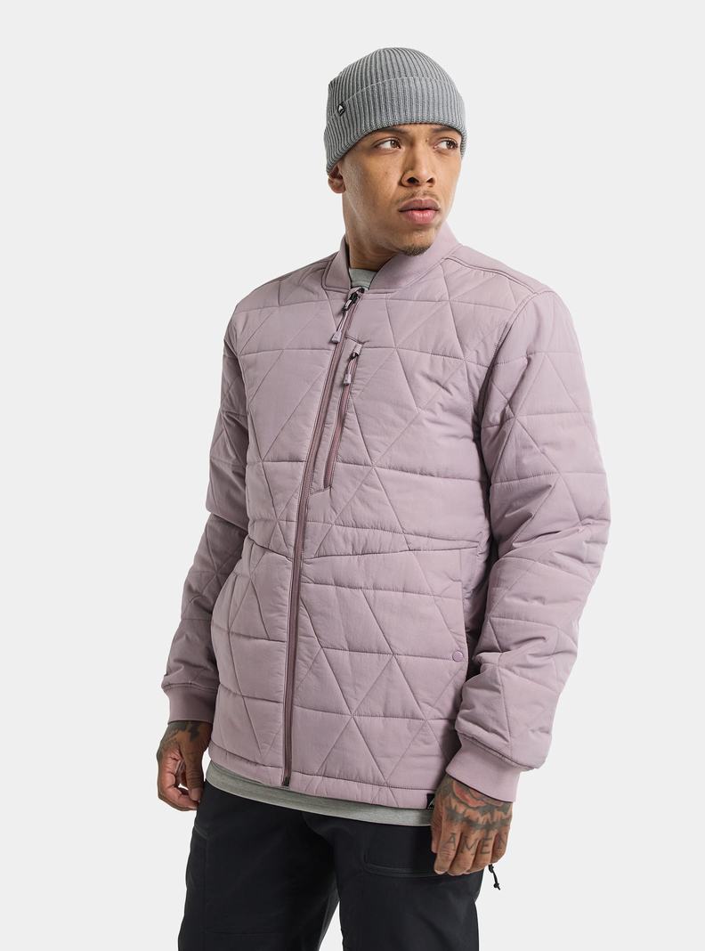 Veste Snowboard Burton Versatile Heat Insulated Homme Lavande | 032579-ENR