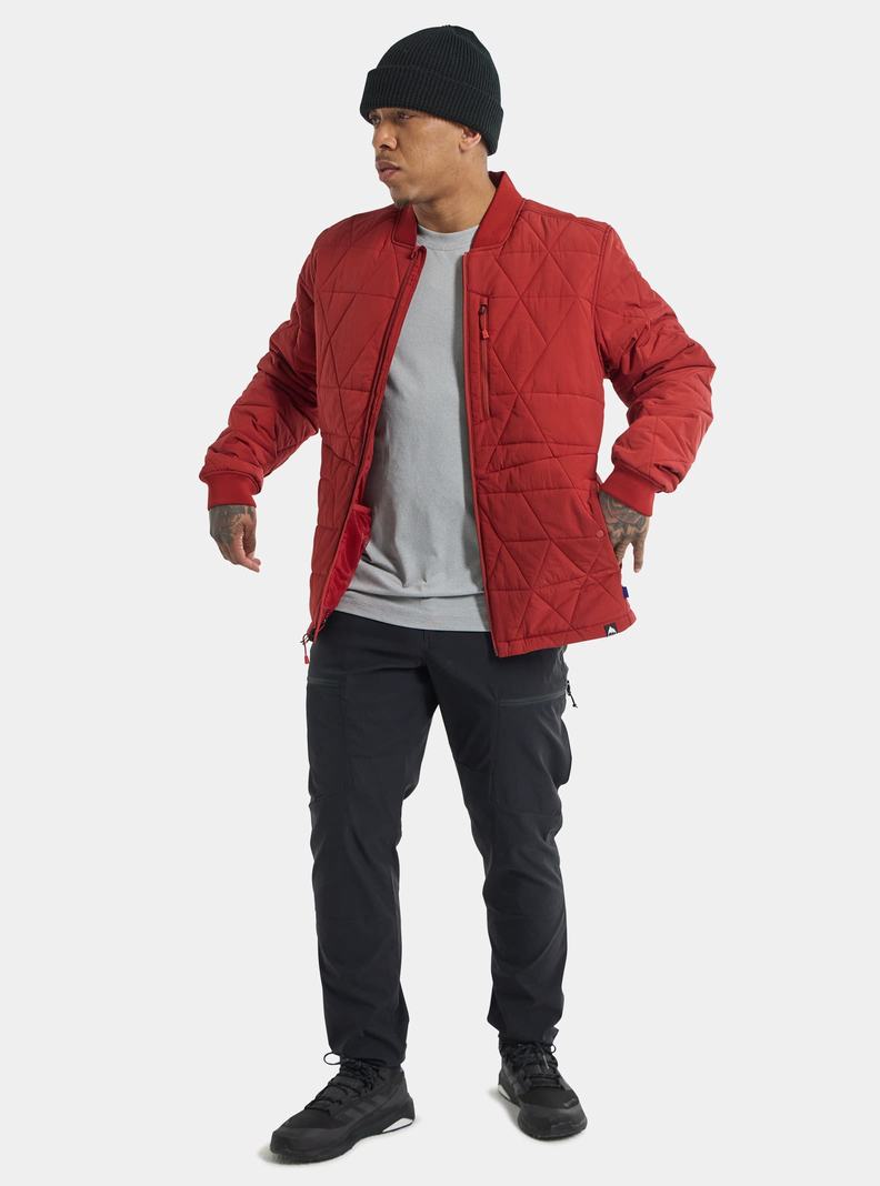 Veste Snowboard Burton Versatile Heat Insulated Homme Orange Rose | 416089-VYO