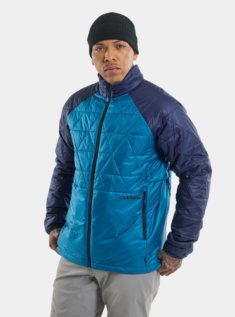 Veste Snowboard Burton Versatile Heat Synthétique Insulated Homme Bleu | 029546-YJV