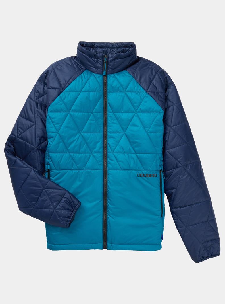 Veste Snowboard Burton Versatile Heat Synthétique Insulated Homme Bleu | 029546-YJV
