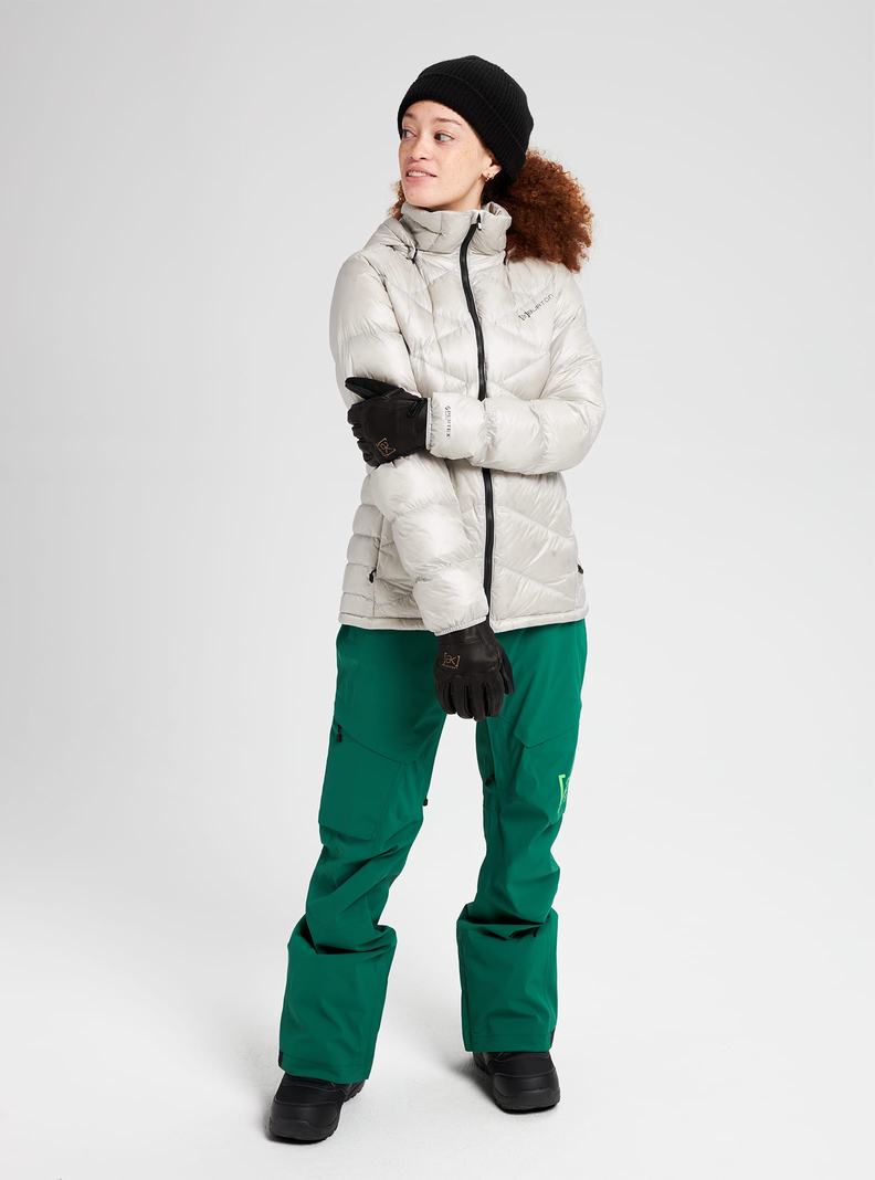 Veste Snowboard Burton [ak] Baker Down Femme Grise | 176348-VOX