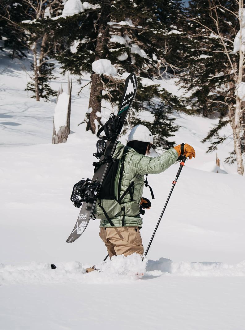 Veste Snowboard Burton [ak] Baker Down Femme Vert | 235970-IFK