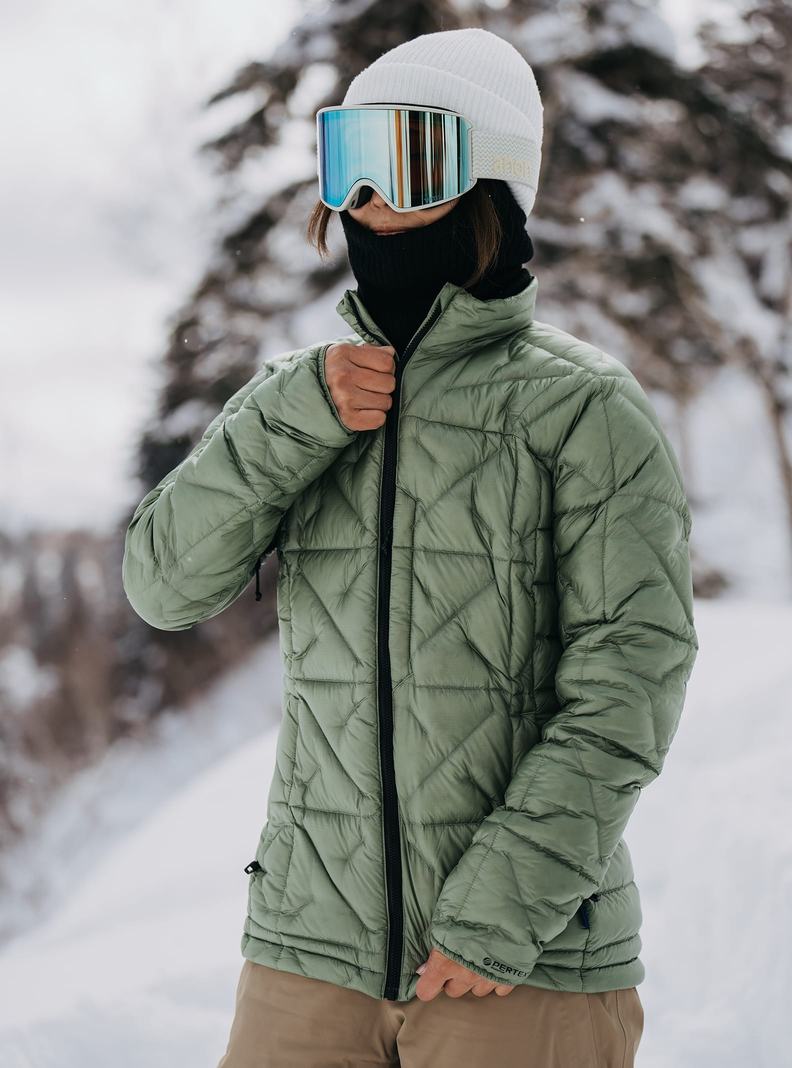 Veste Snowboard Burton [ak] Baker Down Femme Vert | 235970-IFK
