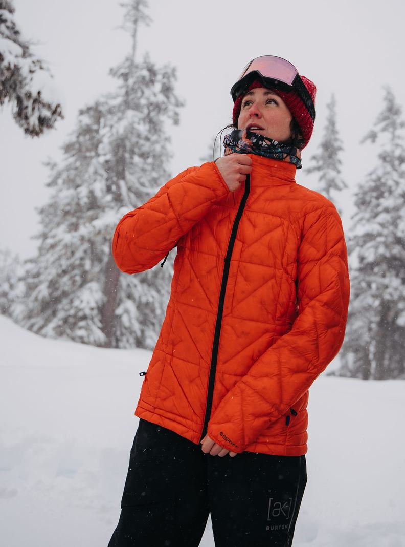 Veste Snowboard Burton [ak] Baker Down Femme Orange | 643170-MOK