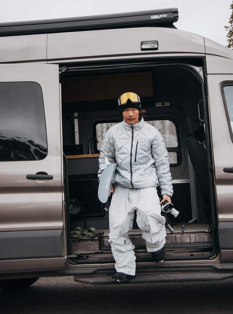 Veste Snowboard Burton [ak] Baker Down Homme Grise | 368590-RIP