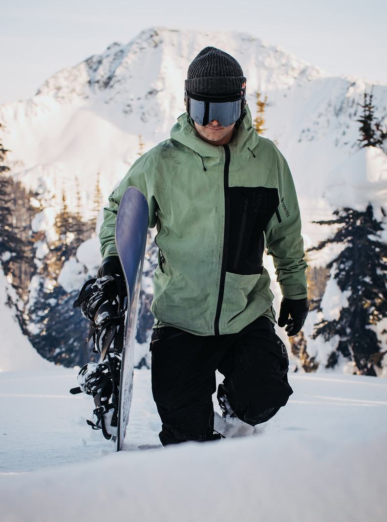 Veste Snowboard Burton [ak] Cyclic GORE‑TEX 2L Homme Vert Noir | 963742-VZH