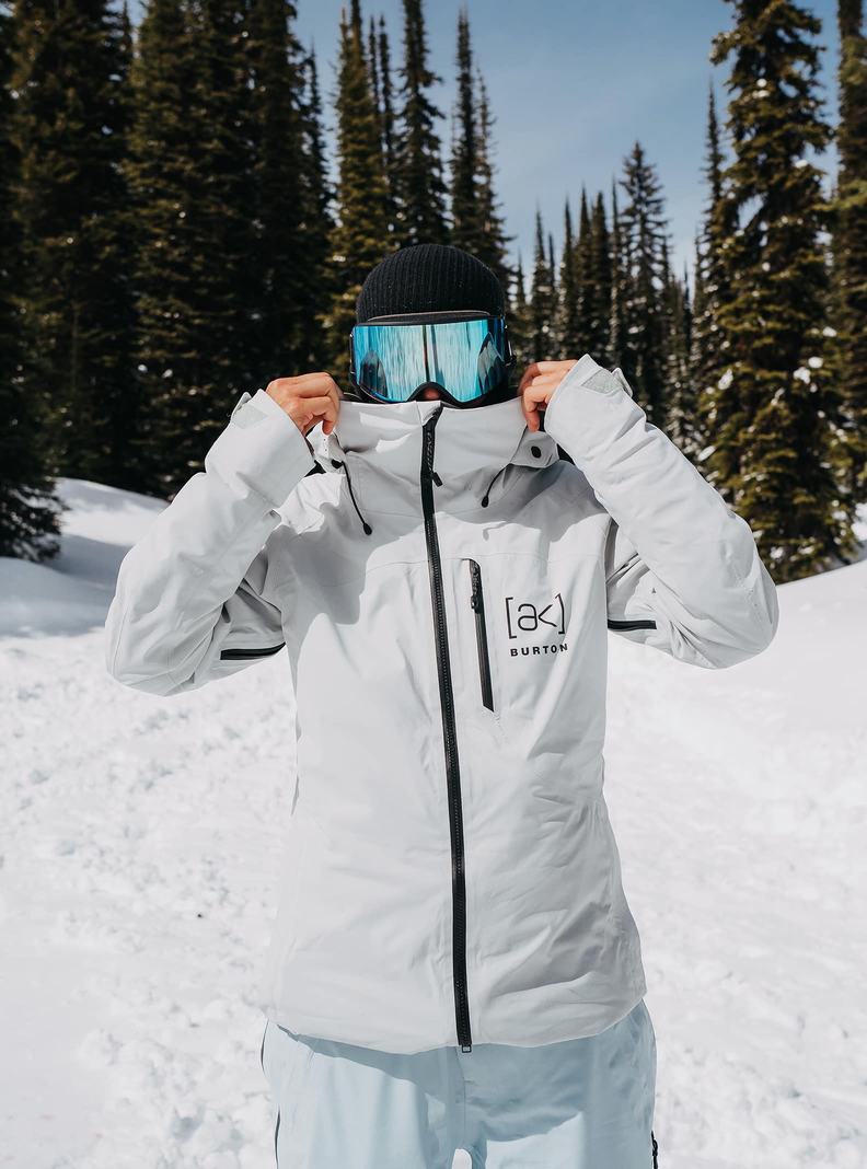 Veste Snowboard Burton [ak] Embark GORE‑TEX 2L Femme Grise | 536782-QTP