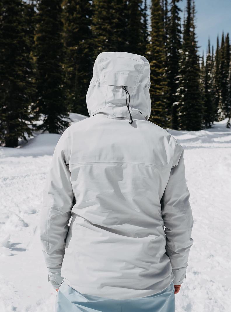 Veste Snowboard Burton [ak] Embark GORE‑TEX 2L Femme Grise | 536782-QTP