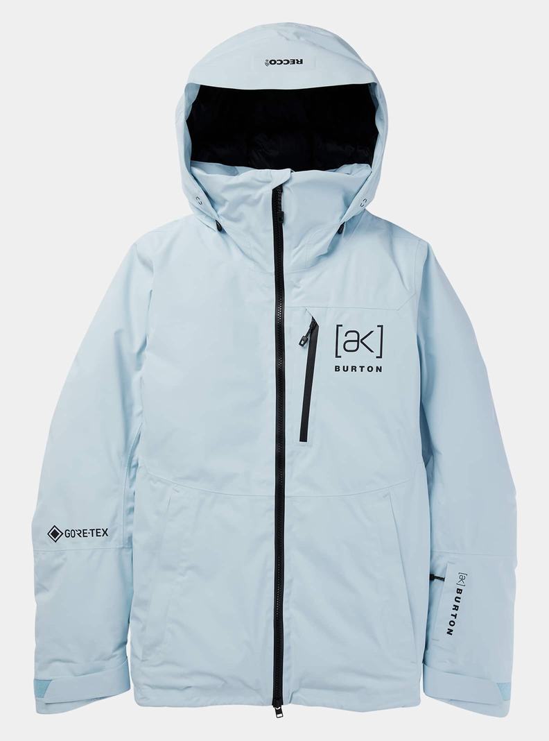 Veste Snowboard Burton [ak] Flare GORE‑TEX 2L Down Femme Bleu | 658701-CWQ