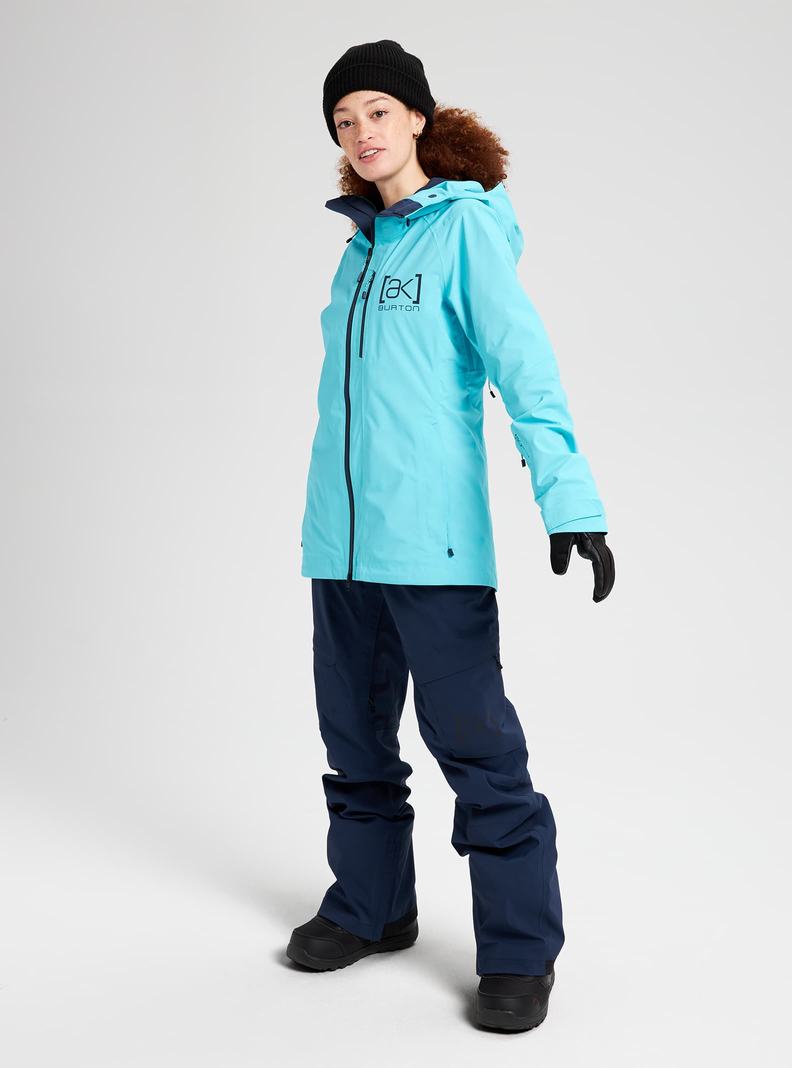 Veste Snowboard Burton [ak] GORE-TEX 2L Upshift Femme Bleu | 478109-ESU