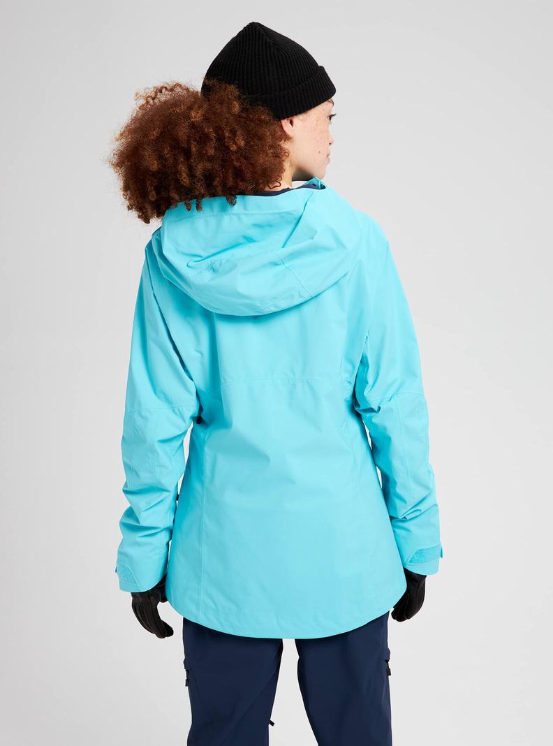 Veste Snowboard Burton [ak] GORE-TEX 2L Upshift Femme Bleu | 478109-ESU