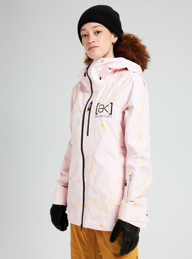Veste Snowboard Burton [ak] GORE-TEX 2L Upshift Femme Rose | 756938-BKR