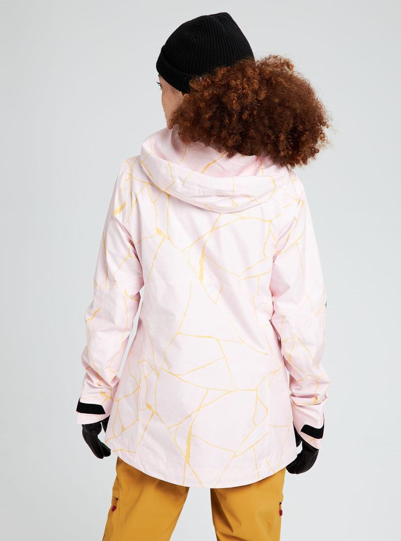 Veste Snowboard Burton [ak] GORE-TEX 2L Upshift Femme Rose | 756938-BKR