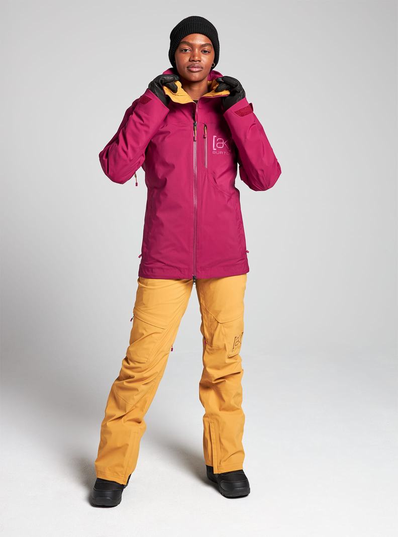 Veste Snowboard Burton [ak] GORE‑TEX 2L Embark Femme Marron Violette | 378495-PLA