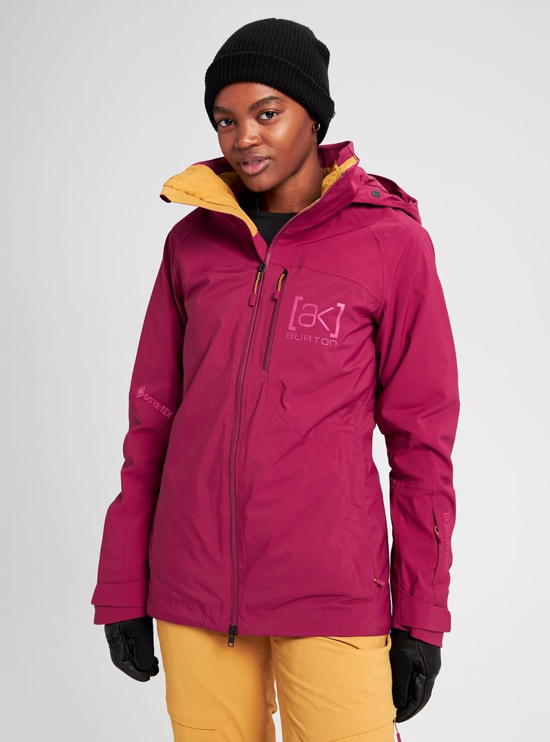 Veste Snowboard Burton [ak] GORE‑TEX 2L Embark Femme Marron Violette | 378495-PLA