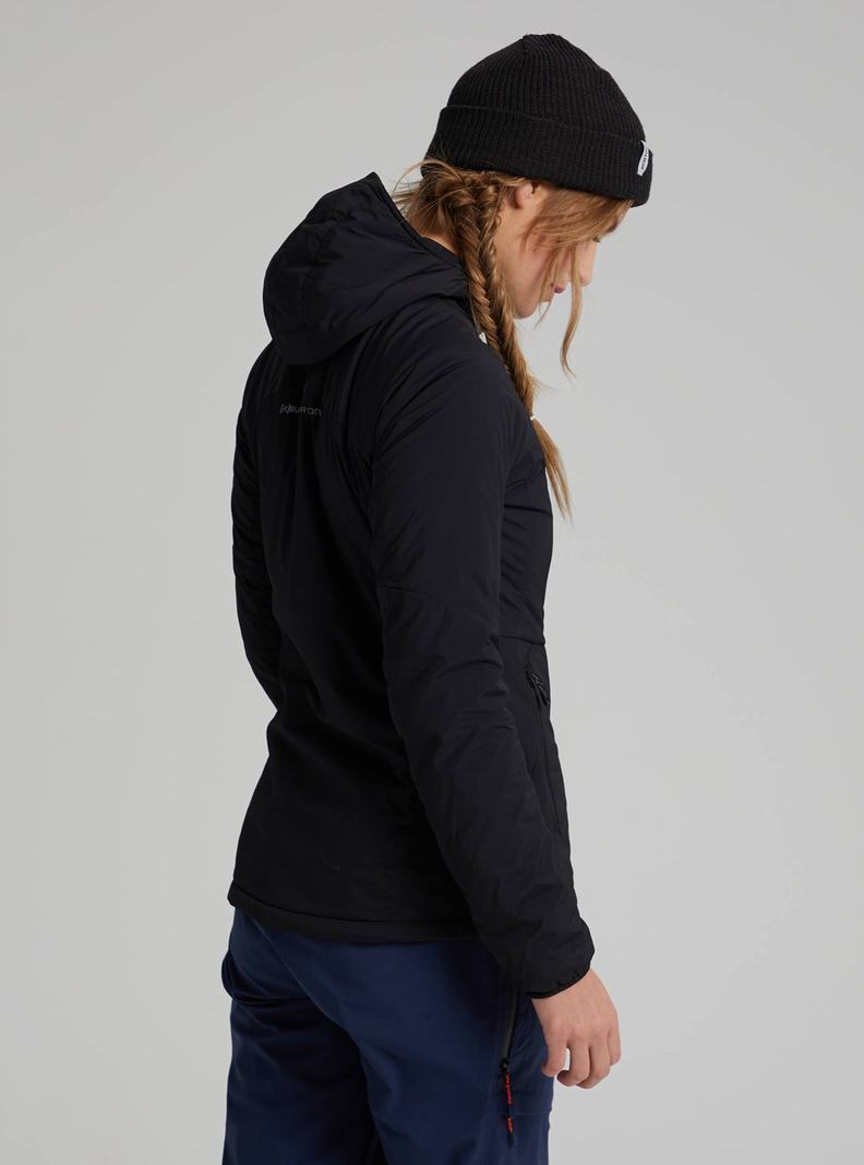 Veste Snowboard Burton [ak] Helium Encapuchonné Stretch Insulated Femme Noir | 658349-JEG