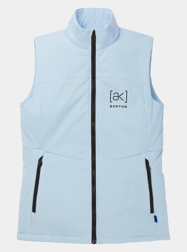 Veste Snowboard Burton [ak] Helium Stretch Insulated Vest Femme Bleu | 490372-VMC