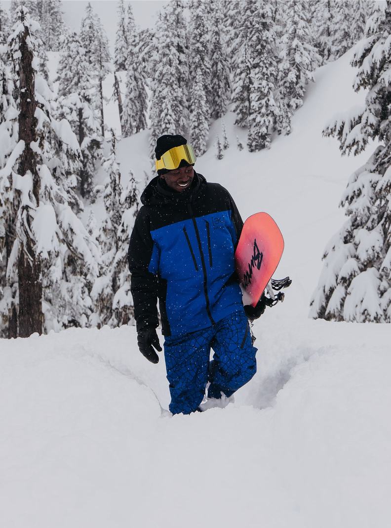 Veste Snowboard Burton [ak] LZ GORE‑TEX Down 2L Homme Bleu Noir | 912506-SDB