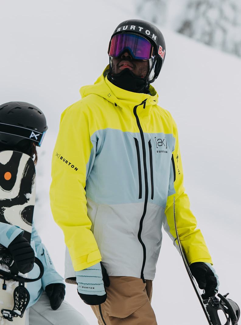Veste Snowboard Burton [ak] Swash GORE‑TEX 2L Homme Vert Clair Bleu Grise | 581376-GAN