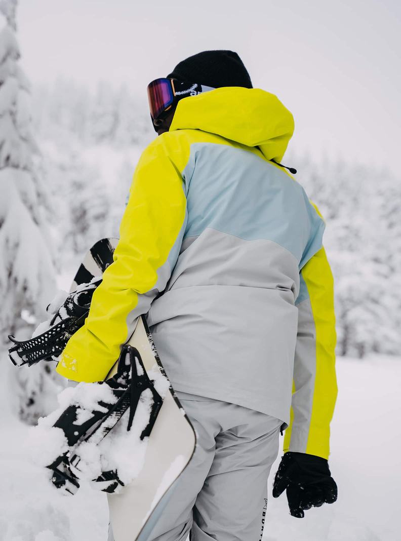 Veste Snowboard Burton [ak] Swash GORE‑TEX 2L Homme Vert Clair Bleu Grise | 581376-GAN
