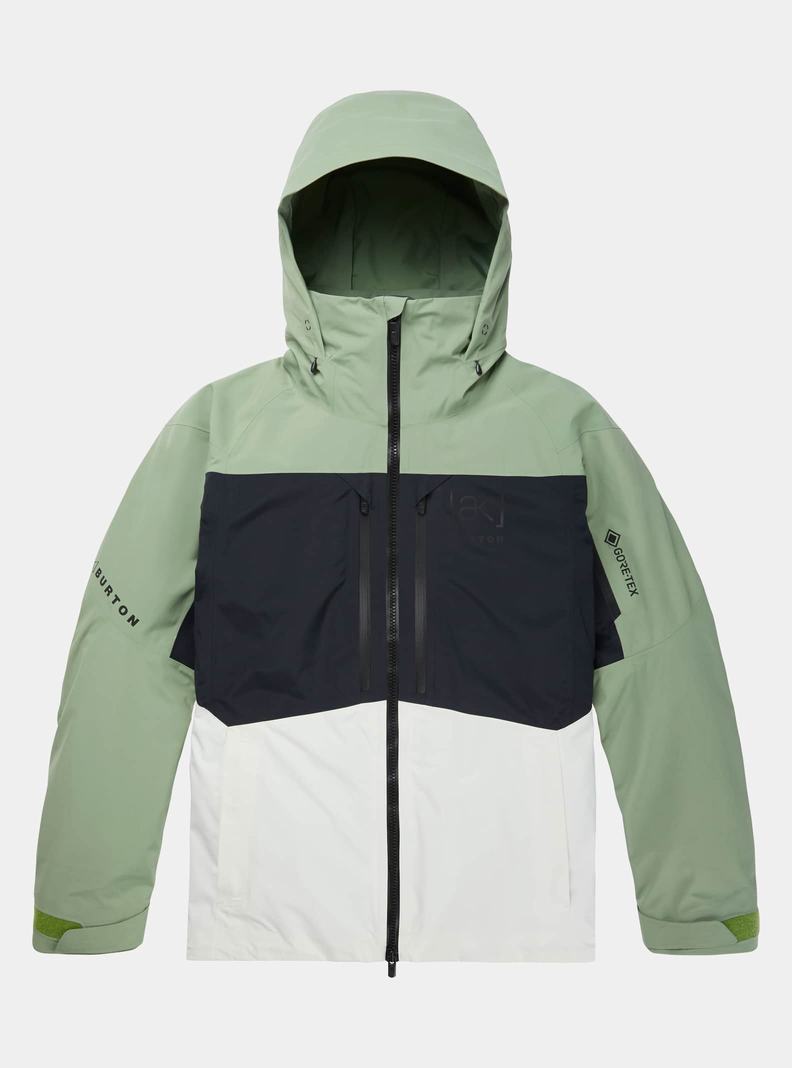 Veste Snowboard Burton [ak] Swash GORE‑TEX 2L Homme Vert Blanche Noir | 759208-EKC