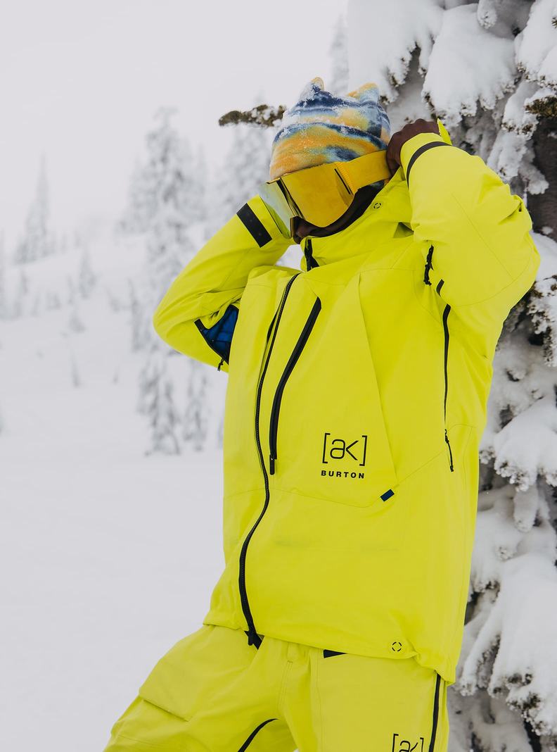 Veste Snowboard Burton [ak] Tusk GORE-TEX 3L PRO Homme Vert Clair | 804953-PFL