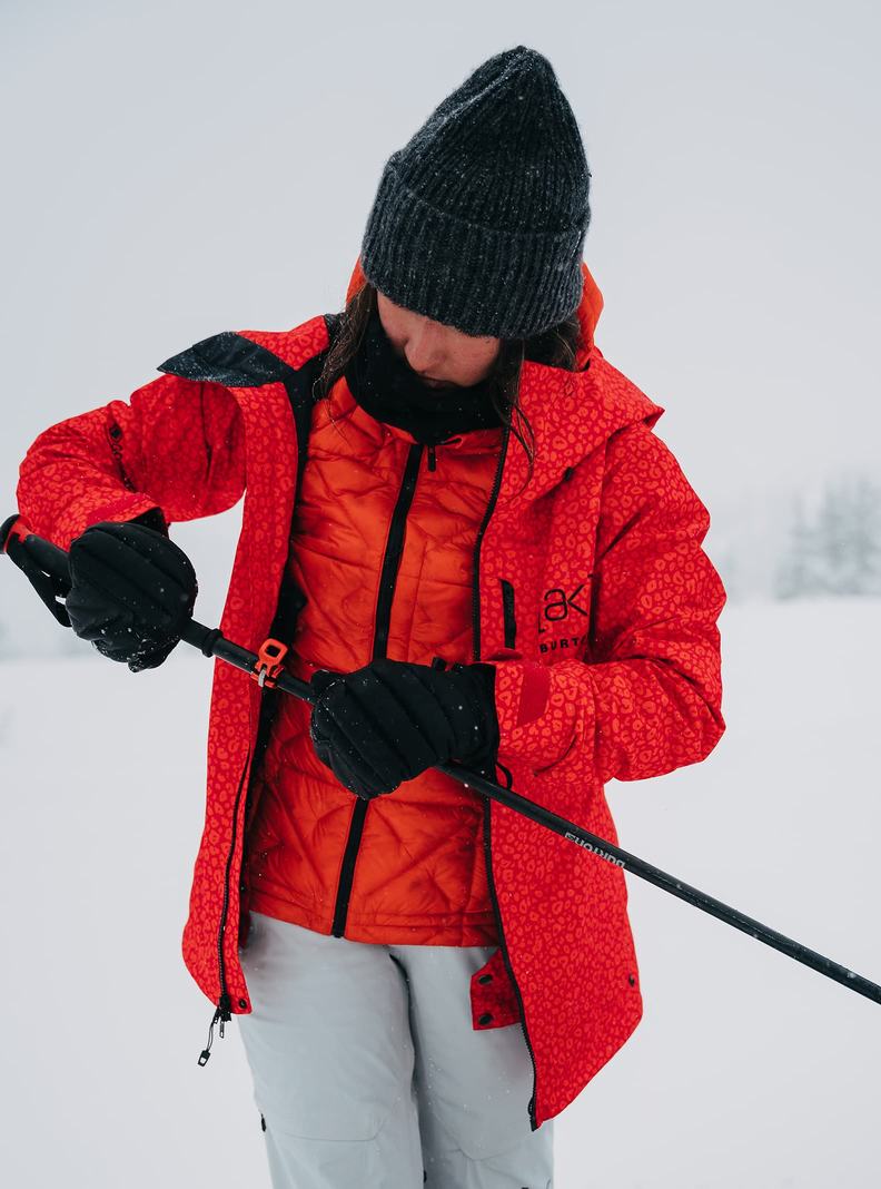 Veste Snowboard Burton [ak] Upshift GORE-TEX 2L Femme Rouge | 470398-DFQ