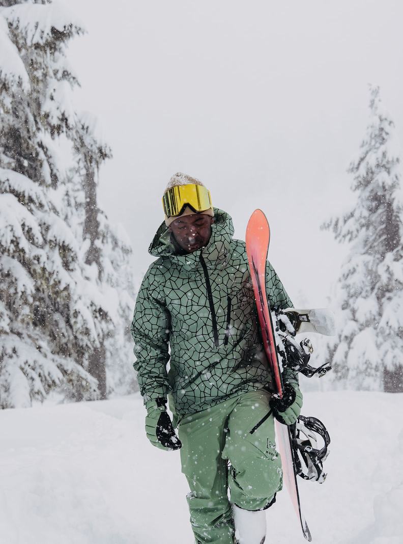 Veste Snowboard Burton [ak] Velocity GORE‑TEX 2L Anorak Homme Vert | 263587-TOW